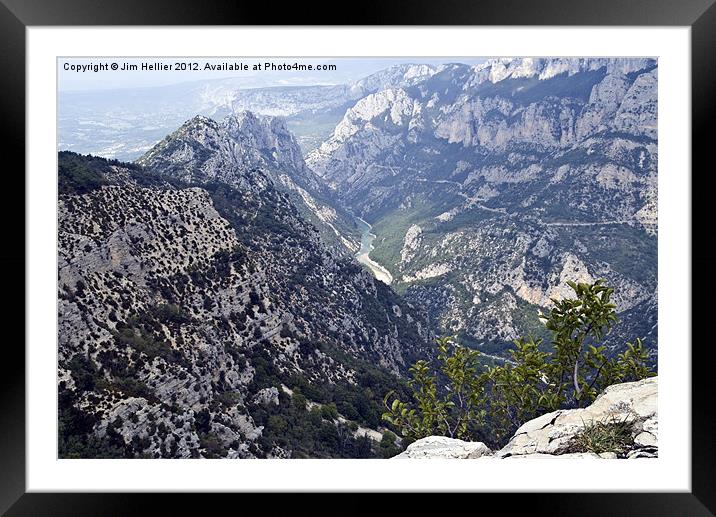 Travel Photography Provence France Framed Mounted Print by Jim Hellier