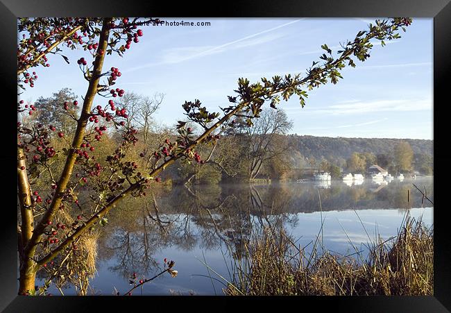 Thames and Chilterns Framed Print by Jim Hellier