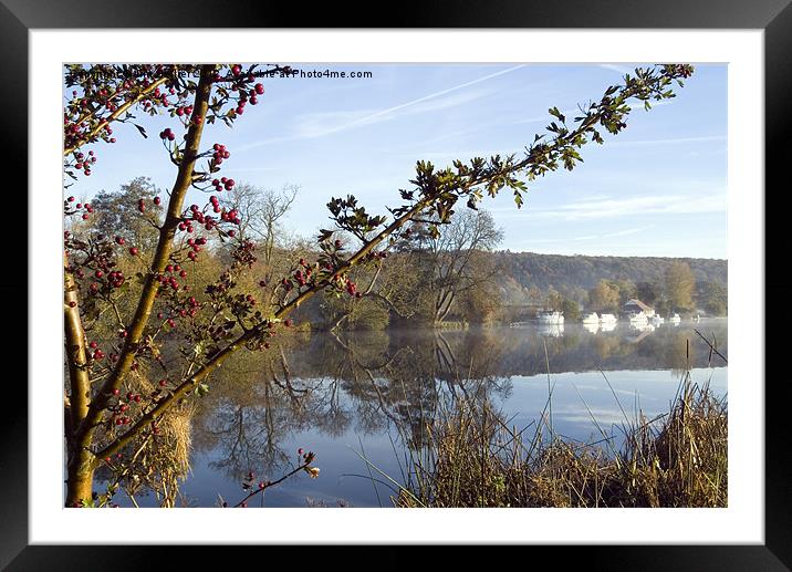 Thames and Chilterns Framed Mounted Print by Jim Hellier