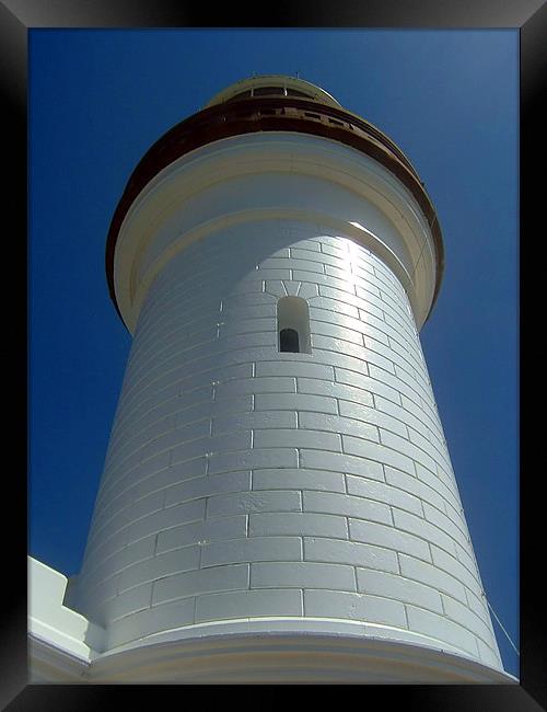 Cape Byron Light - Byron Bay Lighthouse Framed Print by Serena Bowles