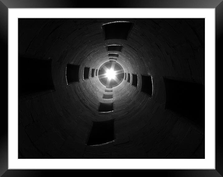 Tunnel Vision Framed Mounted Print by Mark Malaczynski