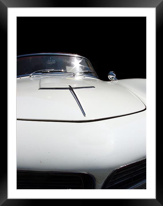 Sports car Framed Mounted Print by Mark Malaczynski