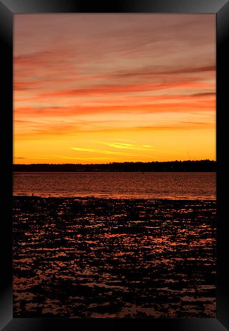 The Perfect Sunrise Framed Print by Louise Godwin