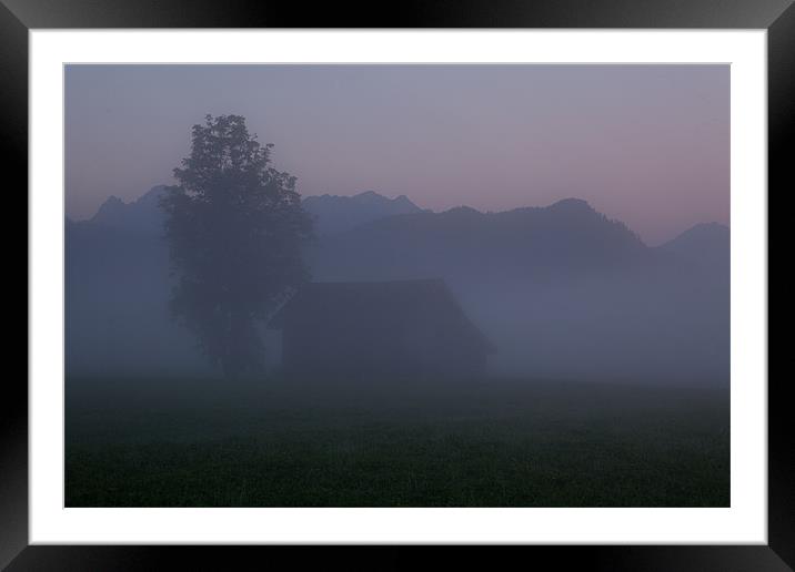 Mornig mist Framed Mounted Print by Thomas Schaeffer