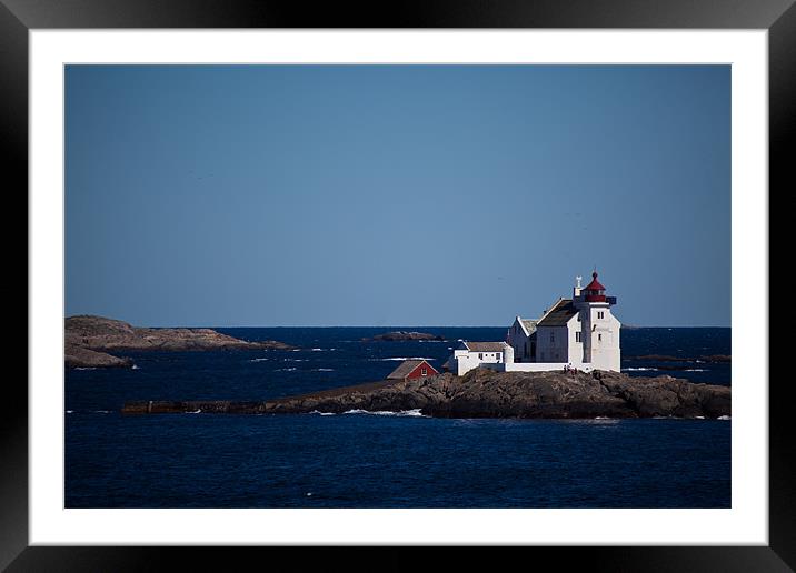 Habor lighthouse Framed Mounted Print by Thomas Schaeffer