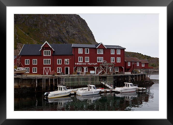 A on the Lofoten Framed Mounted Print by Thomas Schaeffer