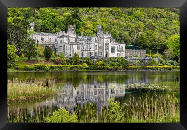 Kylemore Abbey Framed Print by Thomas Schaeffer