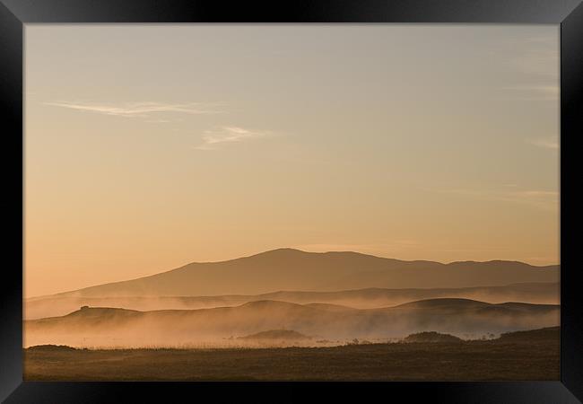 Rannoch Moor Sunrise Framed Print by Thomas Schaeffer