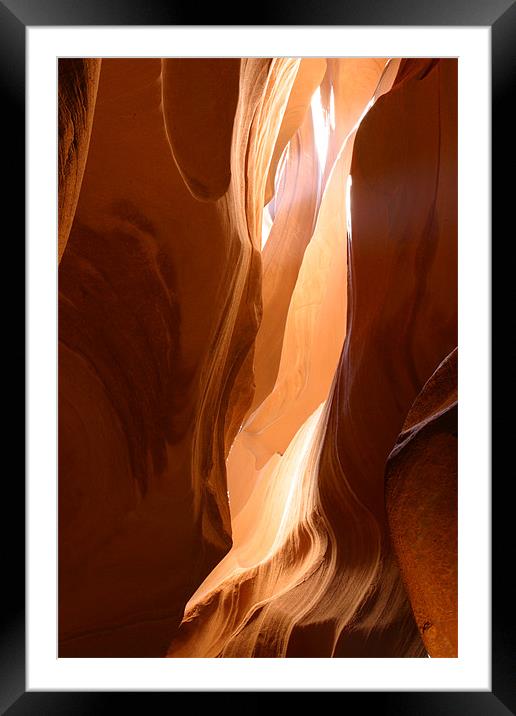 Antelope Canyon III Framed Mounted Print by Thomas Schaeffer