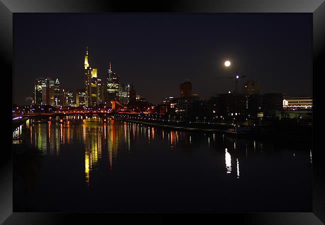 Skyline at dawn Framed Print by Thomas Schaeffer