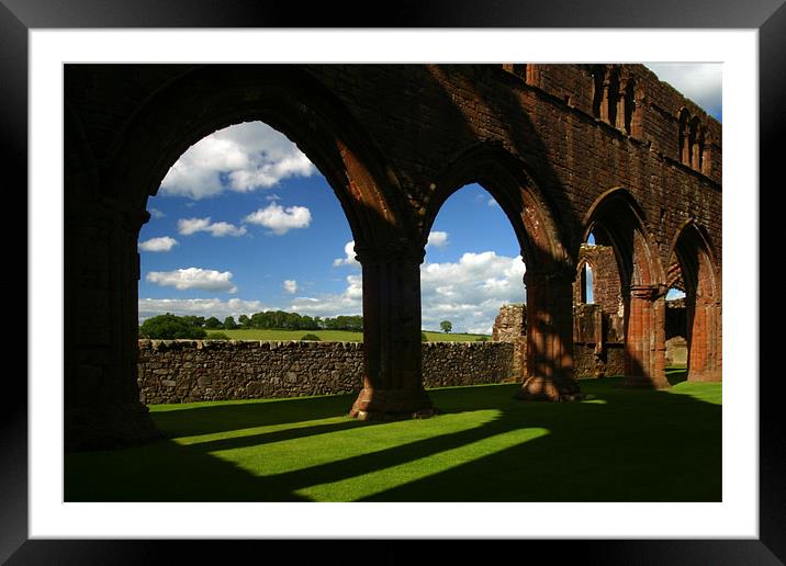 Sweetheart Abbey I Framed Mounted Print by Thomas Schaeffer