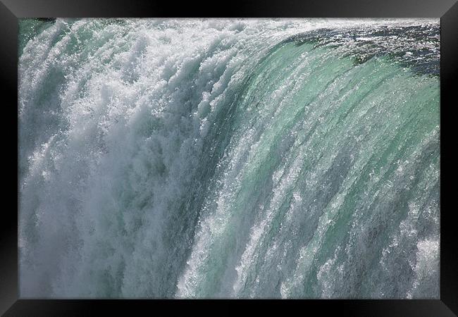 Horseshoe Falls Framed Print by Thomas Schaeffer