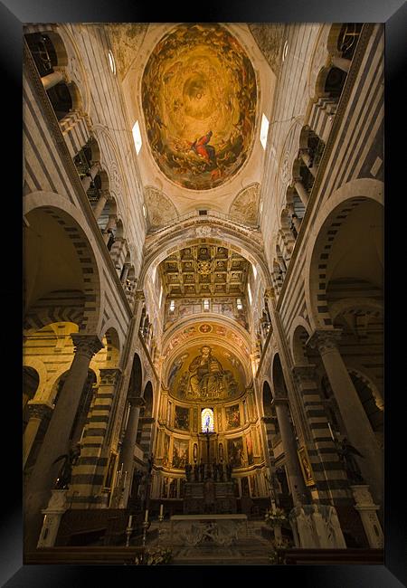 Dome of Pisa Framed Print by Thomas Schaeffer