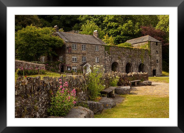 Cotehele Quay Framed Mounted Print by Thomas Schaeffer