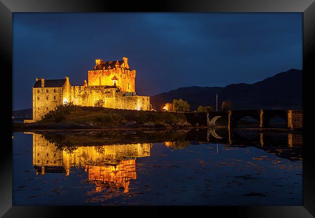 Eilean Donan Castle Framed Print by Thomas Schaeffer