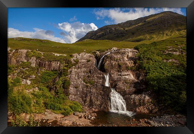 Highlands in Glencoe Framed Print by Thomas Schaeffer