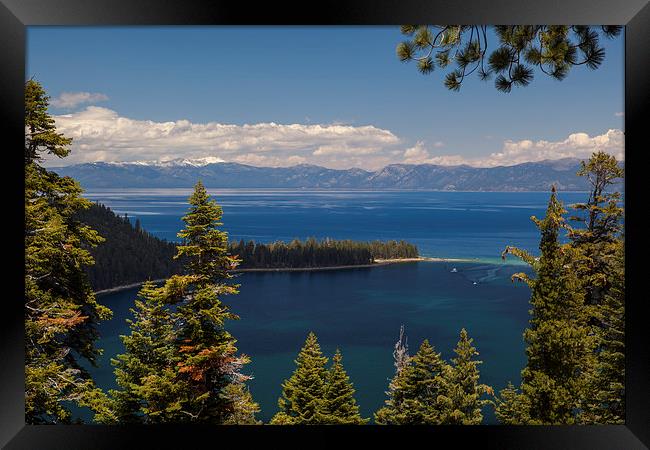 Emerald Bay Framed Print by Thomas Schaeffer