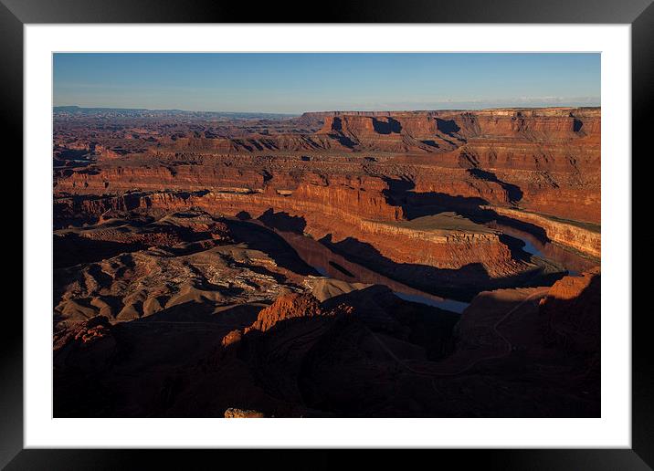 Sunrise at Dead Horse Point Framed Mounted Print by Thomas Schaeffer