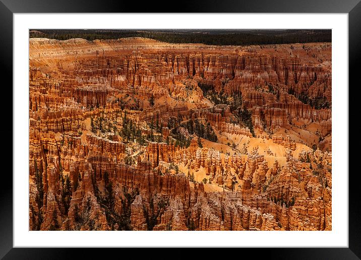  Bryce Point Framed Mounted Print by Thomas Schaeffer