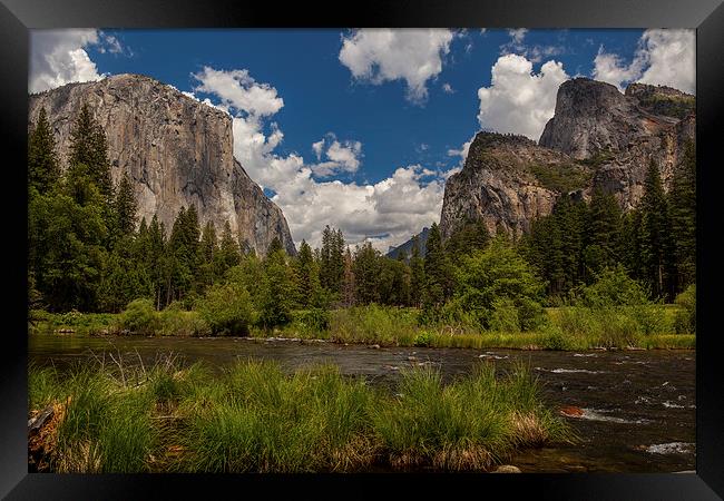 Yosemite Valley Framed Print by Thomas Schaeffer