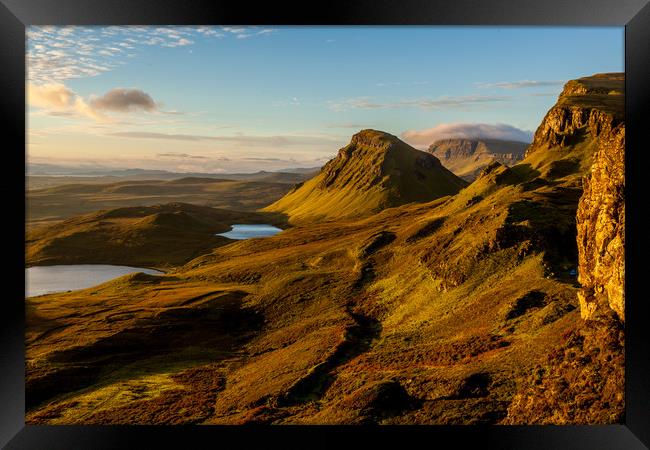 Sunrise @ Quiraing, Isle of Skye Framed Print by Thomas Schaeffer