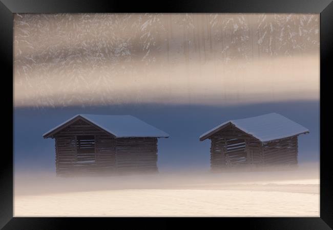 Misty winter morning Framed Print by Thomas Schaeffer