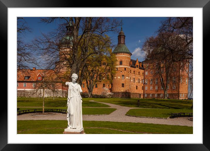 Gripsholm castle Framed Mounted Print by Thomas Schaeffer