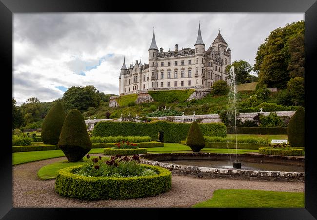 Castle Dunrobin Framed Print by Thomas Schaeffer