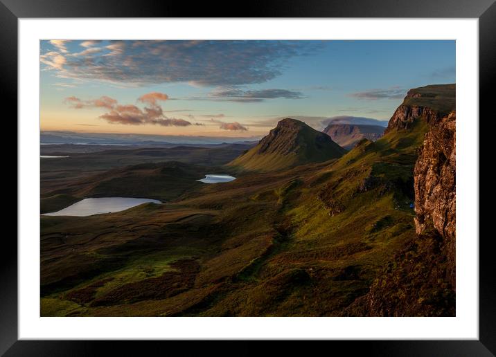 Sunrise @ Quiraing Framed Mounted Print by Thomas Schaeffer