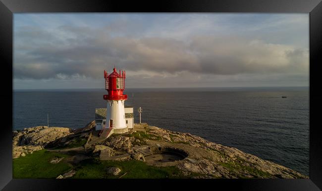 Cape Lindesnes Framed Print by Thomas Schaeffer