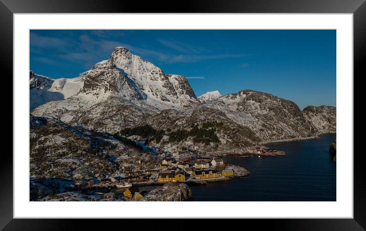 Nusfjord Framed Mounted Print by Thomas Schaeffer