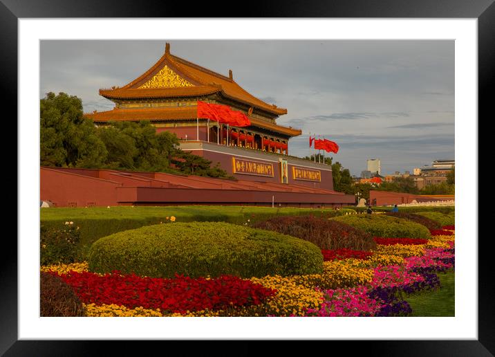 Beijing Forbidden City Framed Mounted Print by Thomas Schaeffer