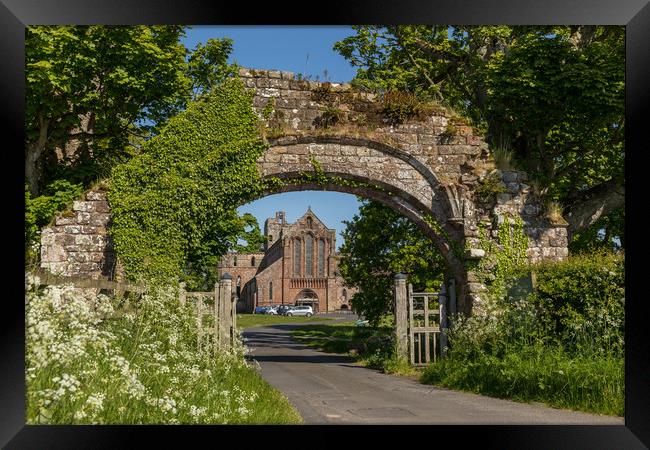 Lanercost Priory Framed Print by Thomas Schaeffer