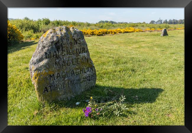 Culloden Battlefield Framed Print by Thomas Schaeffer