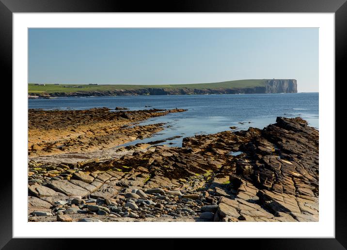 Brouch of Birsay Framed Mounted Print by Thomas Schaeffer