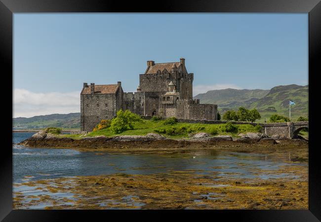 Eilean Donan Castle Framed Print by Thomas Schaeffer