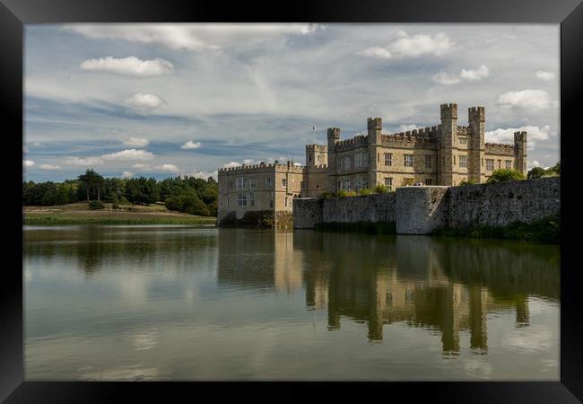 Leeds Castle Framed Print by Thomas Schaeffer