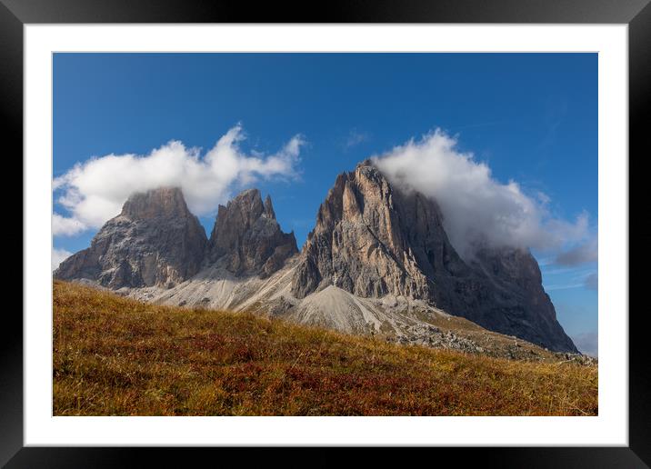 Sellajoch Framed Mounted Print by Thomas Schaeffer