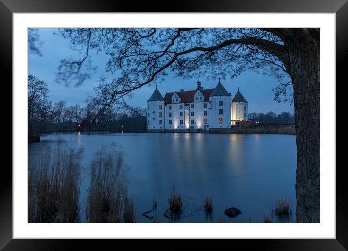 Wasserschloß Glücksburg Framed Mounted Print by Thomas Schaeffer