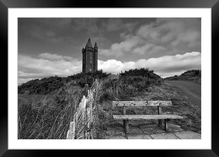 A Stroll up Scrabo Hill Framed Mounted Print by pauline morris