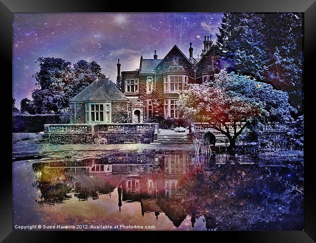 Enchanted at Twilight Framed Print by Susie Hawkins
