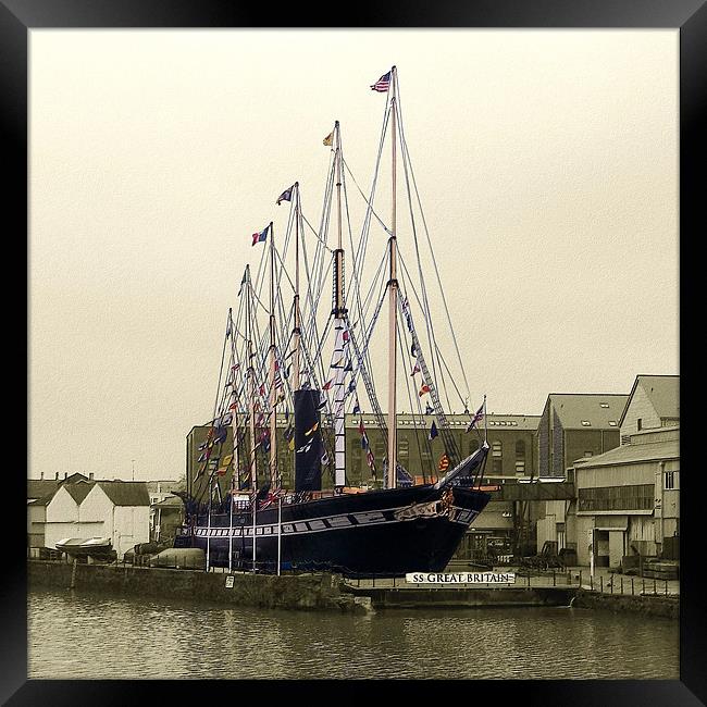 SS Great Britain Framed Print by Susie Hawkins