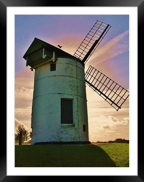 Windmill at Chapel Allerton Framed Mounted Print by Susie Hawkins