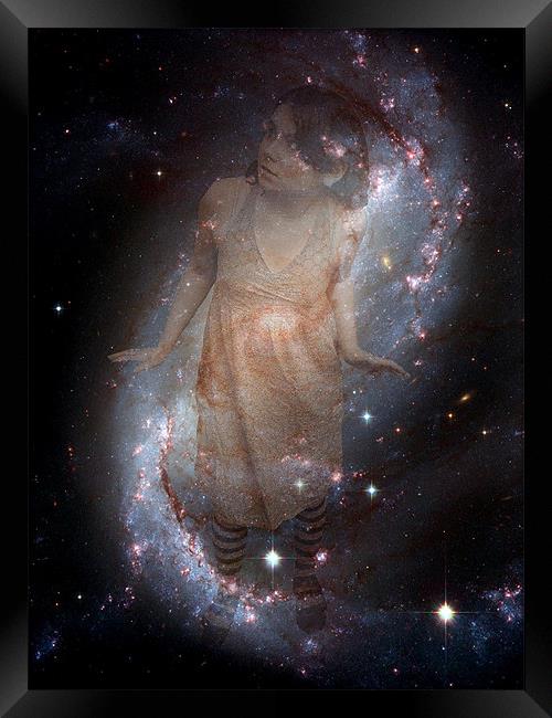 StarChild - Dream walking. Framed Print by Susie Hawkins