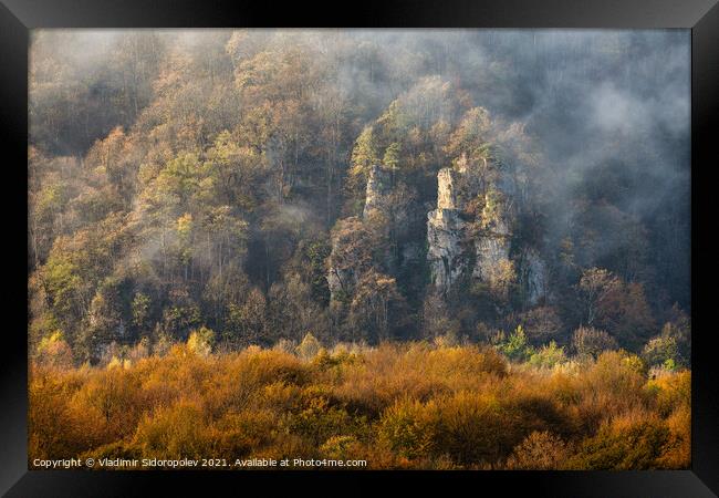 Guam gorge, Krasnodar krai, Russia Framed Print by Vladimir Sidoropolev