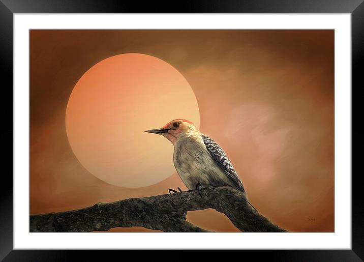 Woody Framed Mounted Print by Tom York