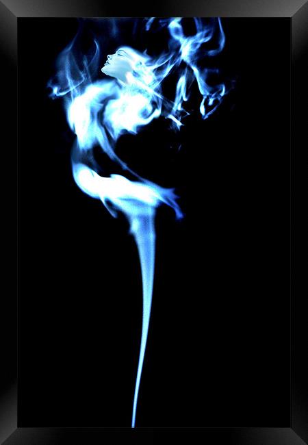Smoking Hot Framed Print by Ashley Allen
