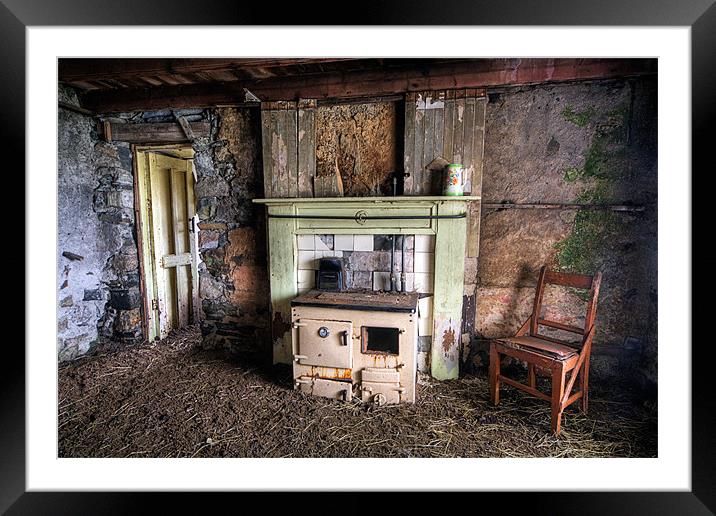 Abandoned Cottage, Isle of Harris Framed Mounted Print by Andrew Scoggins