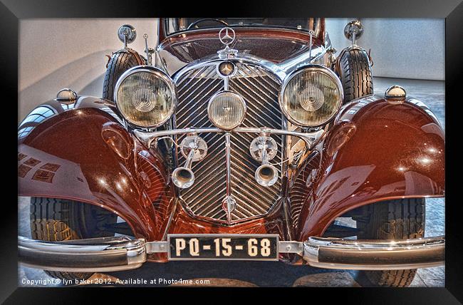 classic car Framed Print by lyn baker