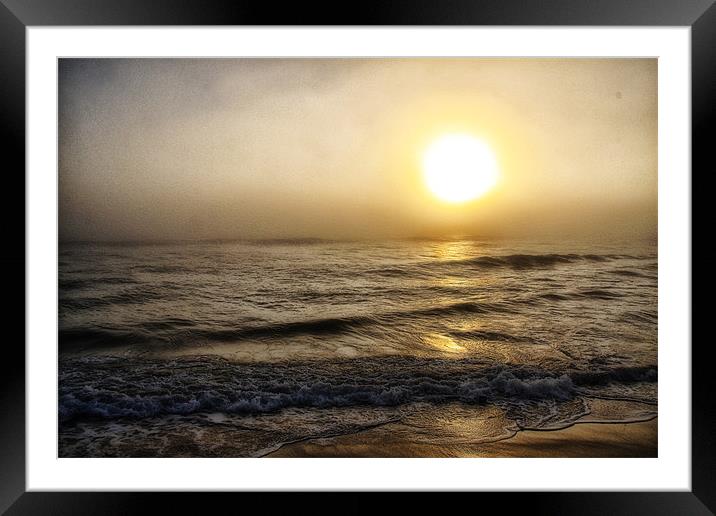 Seven Mile Beach II Framed Mounted Print by Adrian McMillan